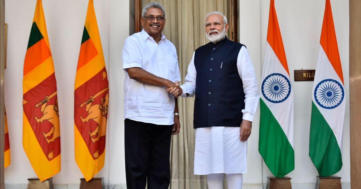 GotabayaR's tweet photo. I extend my warmest congratulations to PM Shri  @narendramodi &amp; the people of India on #74thIndependenceDay. 

In these challenging times, it is even more important to cherish the freedom &amp; independence of our nations 

People of #LKA joins me in wishing you the very best ! https://t.co/ojsDOU7sCg