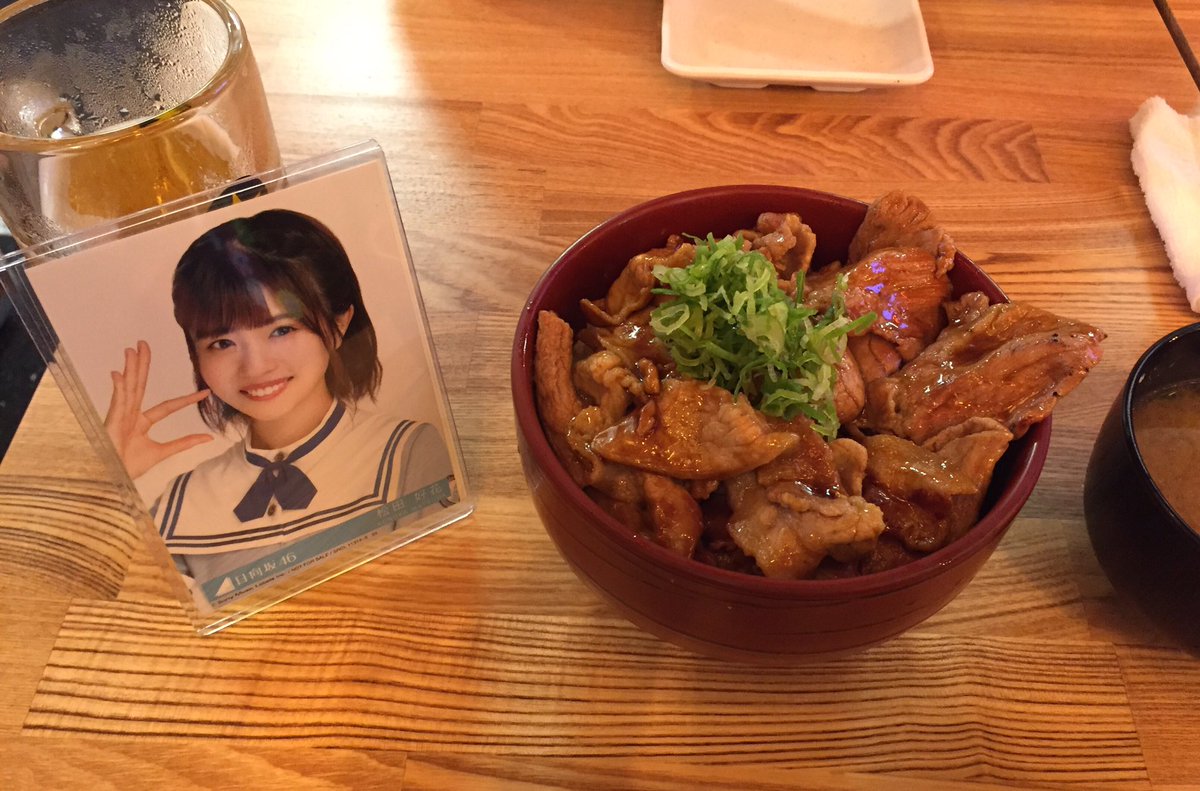 タオオはばりーず 2軒目 北海道十勝名物豚丼 このちゃんが言うとおり脂身が少なめでさっぱりしてて美味しかったーー 王様のブランチ 渋谷横丁