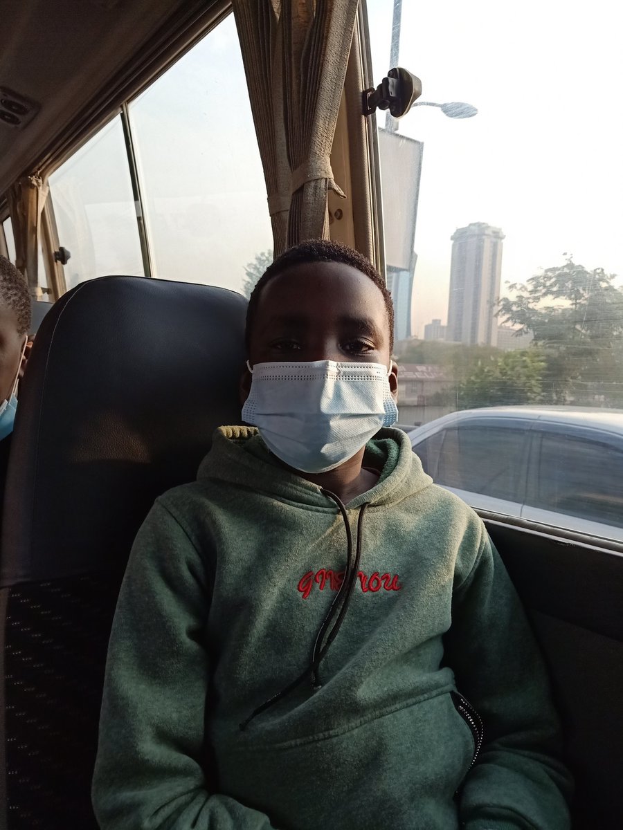 MuthuriKinyamu's tweet photo. This is the new normal for kiddie trips!

Social distancing

Masks on. 

Temperature test 

Reduced pax for quality learning and compliance. 

On time. Lots of fun. And stories. Your little captains are amazing and looking forward to a fun day with @Turnup_Travel

#LittleAviators https://t.co/avugI6D6mF