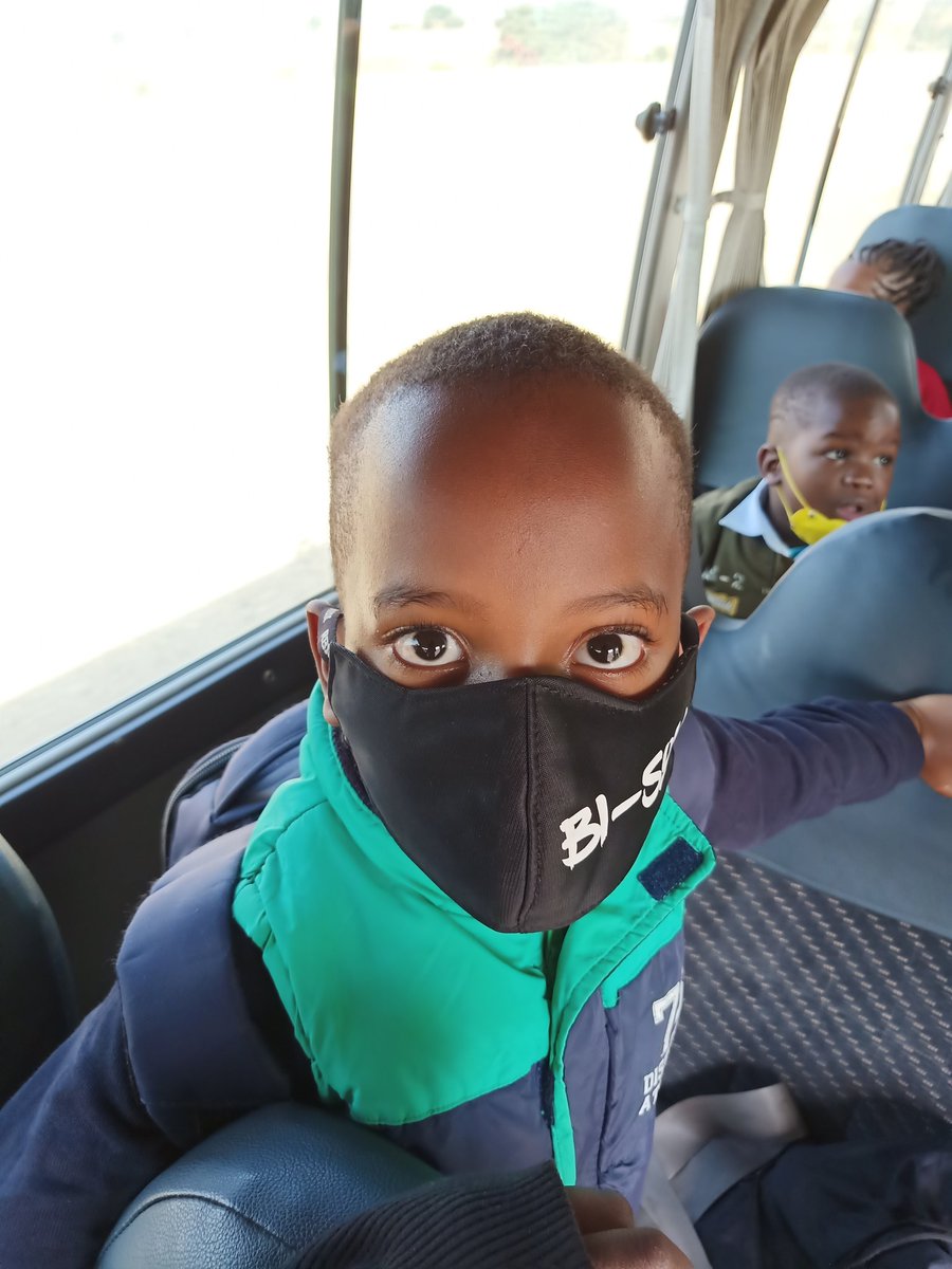 MuthuriKinyamu's tweet photo. This is the new normal for kiddie trips!

Social distancing

Masks on. 

Temperature test 

Reduced pax for quality learning and compliance. 

On time. Lots of fun. And stories. Your little captains are amazing and looking forward to a fun day with @Turnup_Travel

#LittleAviators https://t.co/avugI6D6mF