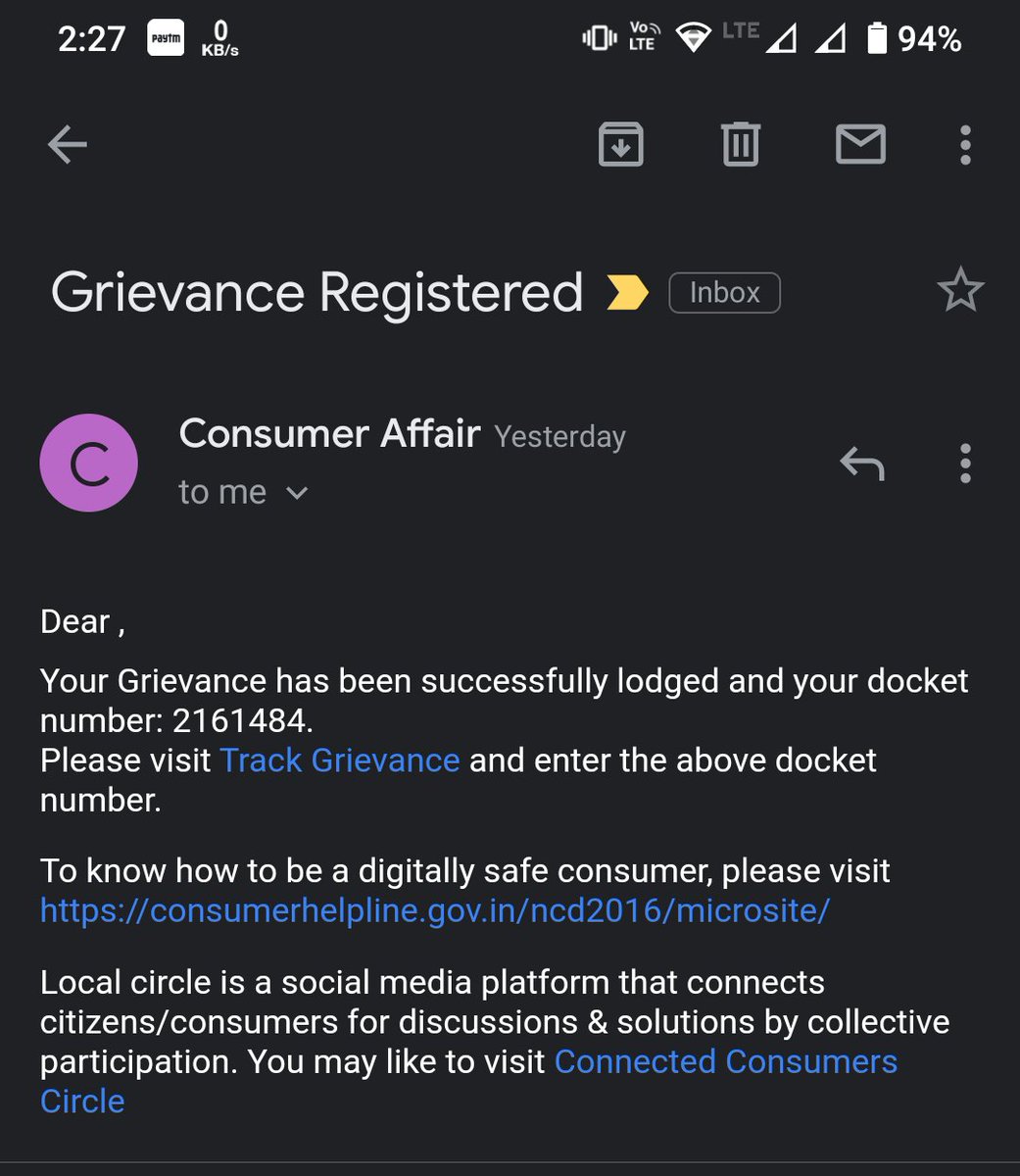kunald1996's tweet photo. @BoatNirvana I had no other option except to register a consumer court complaint against you & to which you replied you will be shipping my product in a week.
Even that 1 week has passed now & the product is not picked up
Ticket no: 1240569
Comp no: 2161484
#Shame #WorstService #BoatSucks https://t.co/qfTByWj7ZW