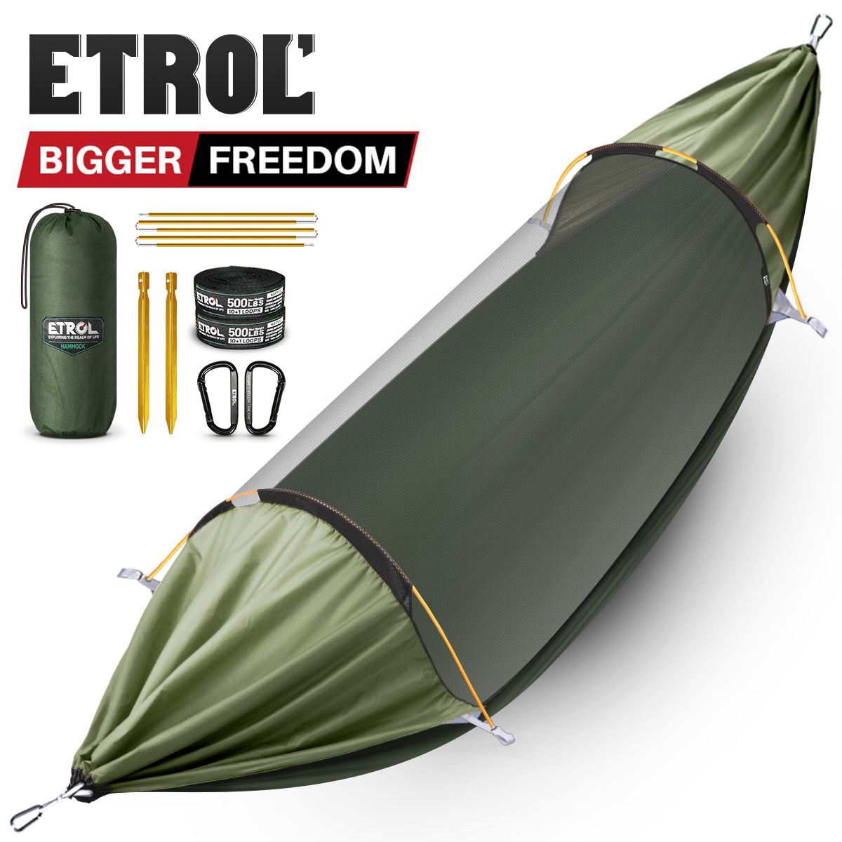 ETROLOfficial's tweet photo. ETROL Hammock, Upgrade Double &amp; Single Camping Hammock with Mosquito Net, 2 Tree Straps, 2 Carabiners, 2 Aluminium Bent Poles, 3 in 1 Function Portable Hammock for Indoor Outdoor Hiking Patio Travel

link address:https://t.co/3IyDhICyX3 https://t.co/hiehXRtrA3