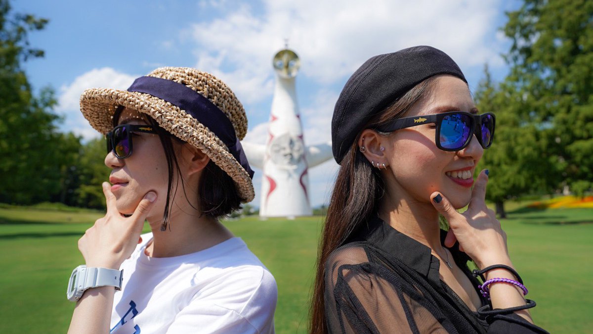 yuki_t1984's tweet image. 妹がおなじサングラスが良いっていうからオソロした😎🌞😎
#bigfish1983
#easyfish