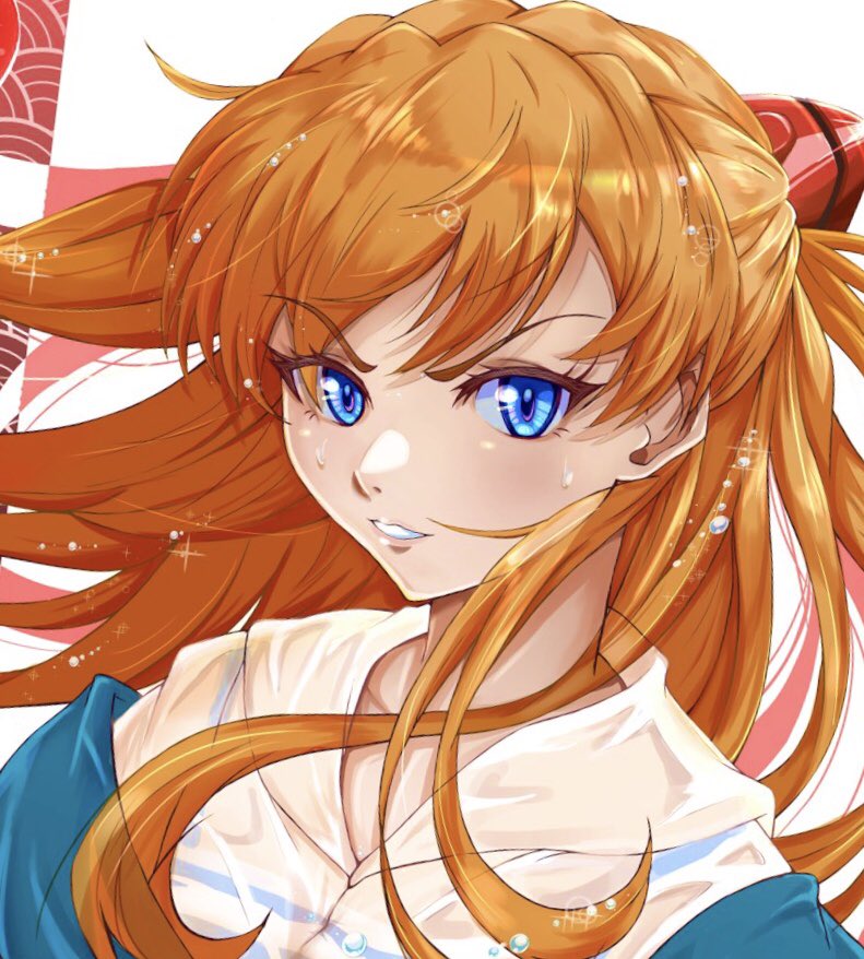 エヴァンゲリオン レイのミニキャラ設定が終わったので今度はアスカをミニキャラ化にします アスカと マシロシロのイラスト