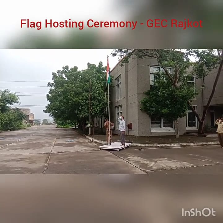 GecRajkot2004's tweet photo. Flag Hosting ceremony - Indipendence Day Celebration - 2020, at Government Engineering College Rajkot

#Gecr
#GECREVENT
#15August2020
#IndependenceDay2020
#indipendenceday https://t.co/LASqtm4ECA