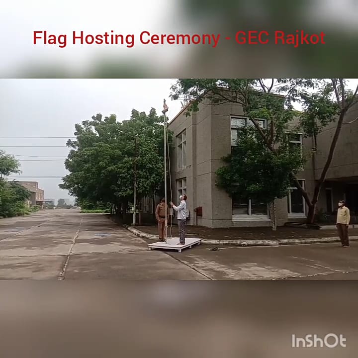 GecRajkot2004's tweet photo. Flag Hosting ceremony - Indipendence Day Celebration - 2020, at Government Engineering College Rajkot

#Gecr
#GECREVENT
#15August2020
#IndependenceDay2020
#indipendenceday https://t.co/LASqtm4ECA
