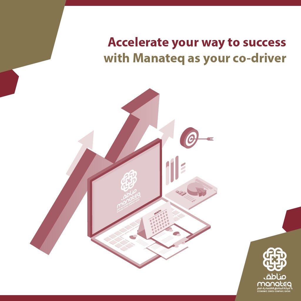 Manateq_qa's tweet photo. With Manateq by your side, you can rest assured that you’ll be given the best of opportunities to set up &amp; run your new business successfully in no time at all. Get started by visiting our website at https://t.co/eISgoHQE4D
#Manateq #TheSuccessFormula https://t.co/WiUM2vZV7K