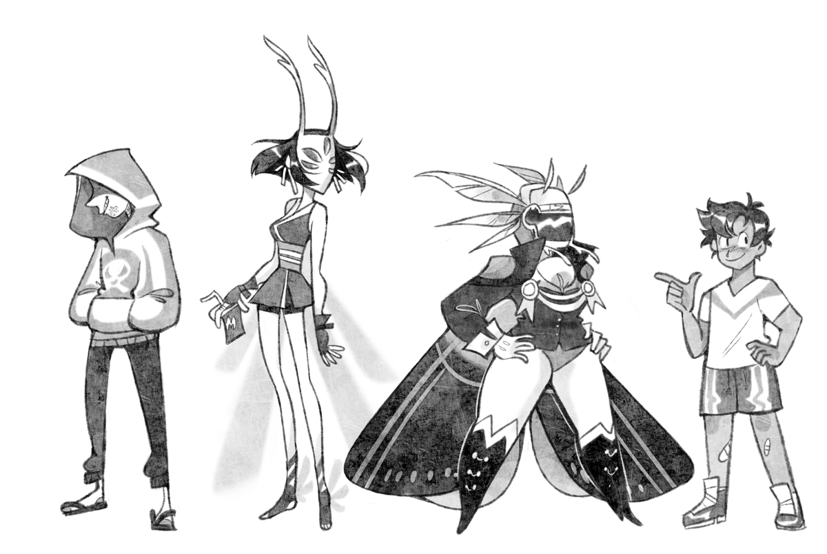 I FOUND the oc sketches I thought I had lost a year ago.... man I don't recall some of these