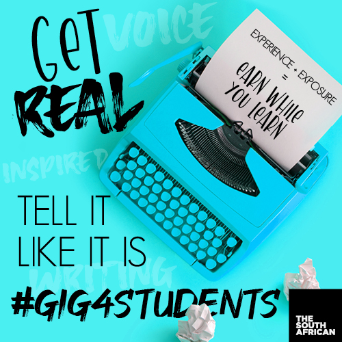 TheSAnews's tweet image. #GIG4STUDENTS: Start your future now!

We're offering you an opportunity to gain experience, exposure and get paid.

More details here: ow.ly/Aa9o50AM7tA

Follow our new @student_life_sa page and stay up to date with all the latest happenings in #studentculture.