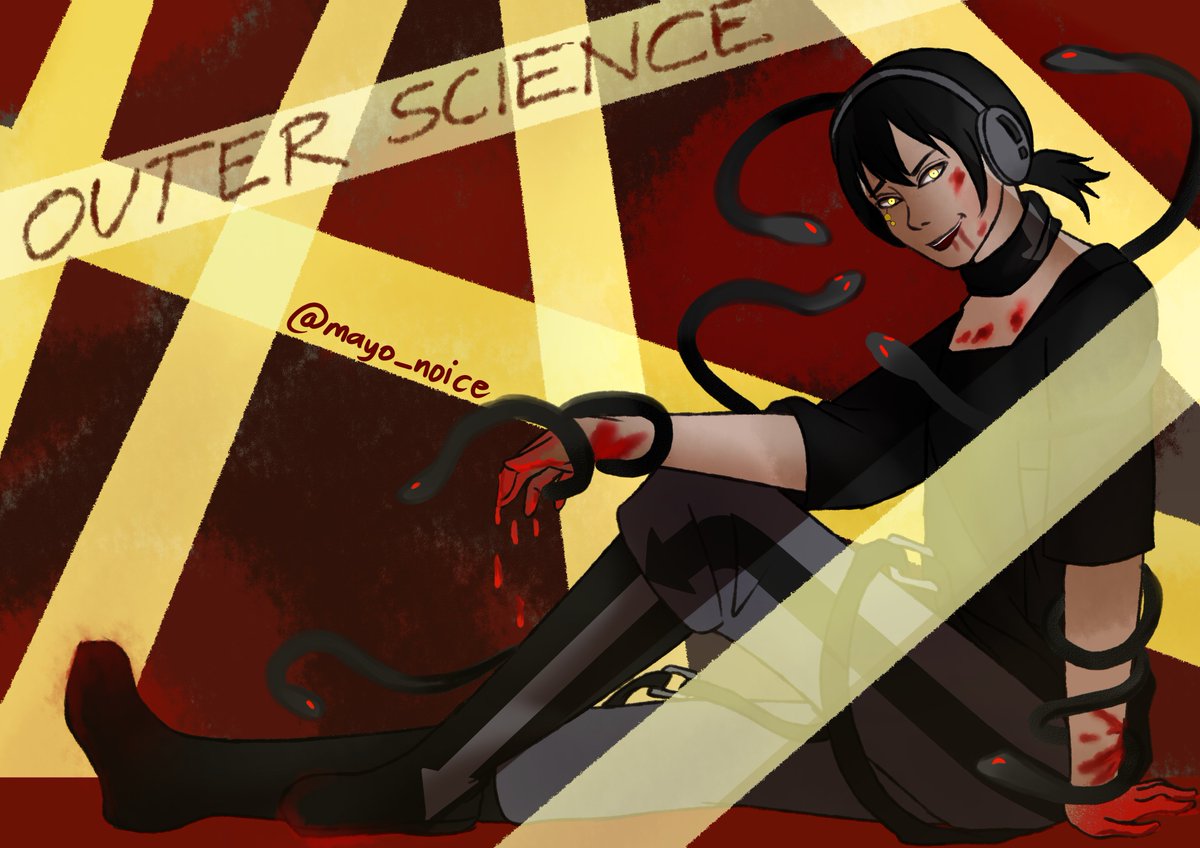mayo_noice's tweet photo. It's August 15 here in the PH and y'know what dat means?

It's BLINDFOLD DAY !!!

I did an art collab with fellow dead children and I picked Outer Science 👌

#KagerouProject #kagepro  #OuterScience #MekakucityActors #Kuroha #DigitalArtist #artph #dark https://t.co/Ph77aZashg