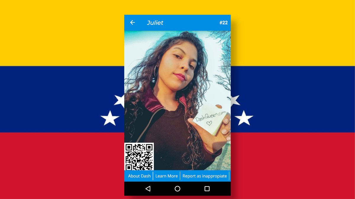 dashqueenapp's tweet photo. You might recognize her from the #dashqueen explainer videos, the #beautiful and talented Juilet has joined this month's #contest!
#beauty #contest #Venezuela #dash #Crypto #cryptocurrencies #CryptoTwitter #cryptolife #cryptogirl #cryptobabe #CryptoNews https://t.co/mjfizHw1Lk