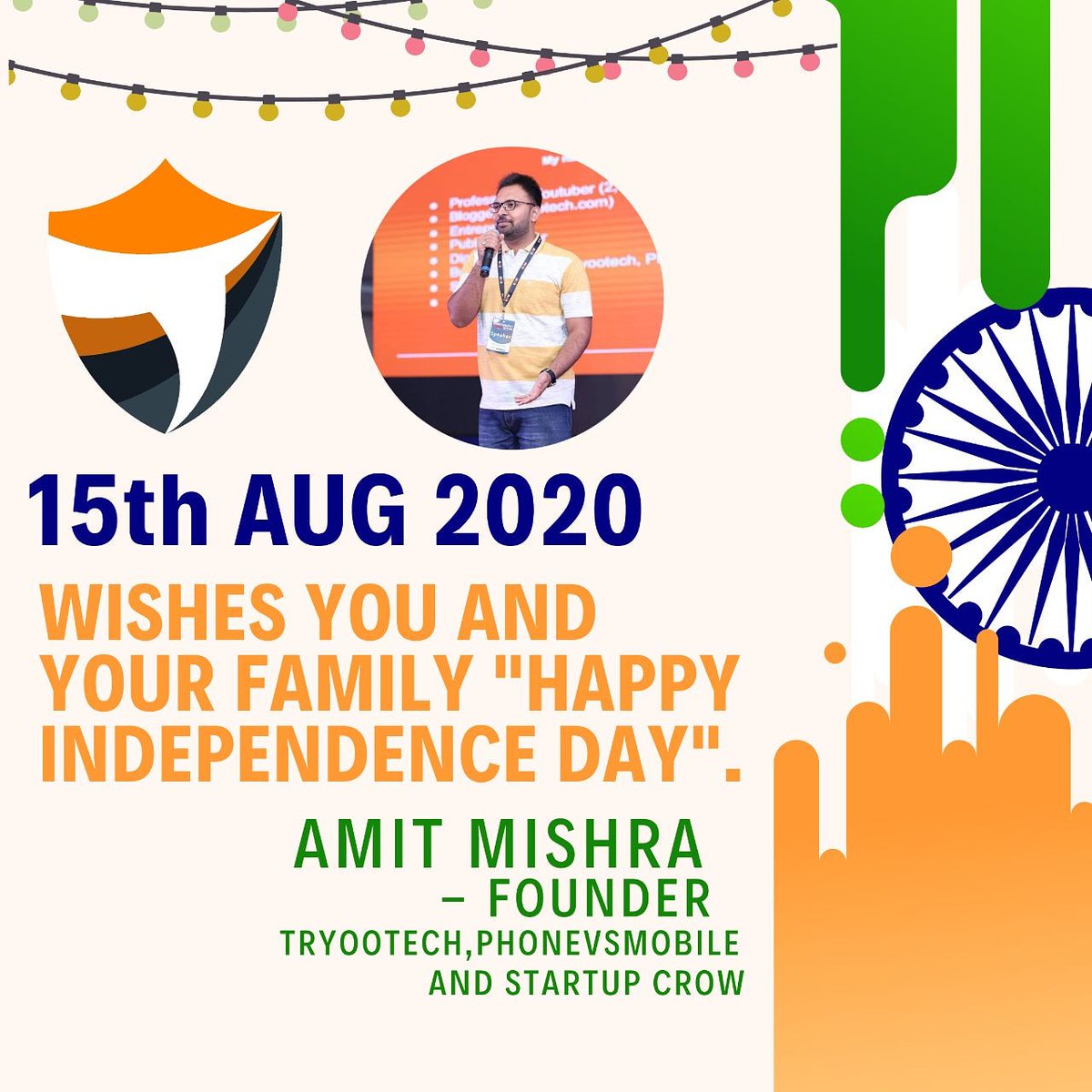 Tryootech1's tweet photo. Happy Independence day ❤️ #IndependenceDayIndia #IndependenceDayIndia2020 
#IndepenceDay https://t.co/7dgNyWW7ce