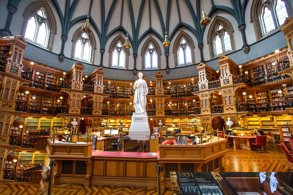 11. Library of Parliament, Ottawa, Canada