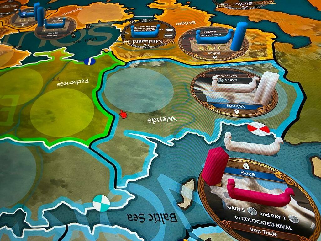 cfarrell317's tweet photo. Trying out Pax Viking on #tabletopsimulator. This is the new Pax game coming later this year (hopefully!) from Jon Manker, #sierramadregames, and #iongamedesign, and covers Viking traders and adventurers in the 10th-12th centuries (ish). I guess this was… https://t.co/Ed6qlWdSms https://t.co/Y54Jjq0rra