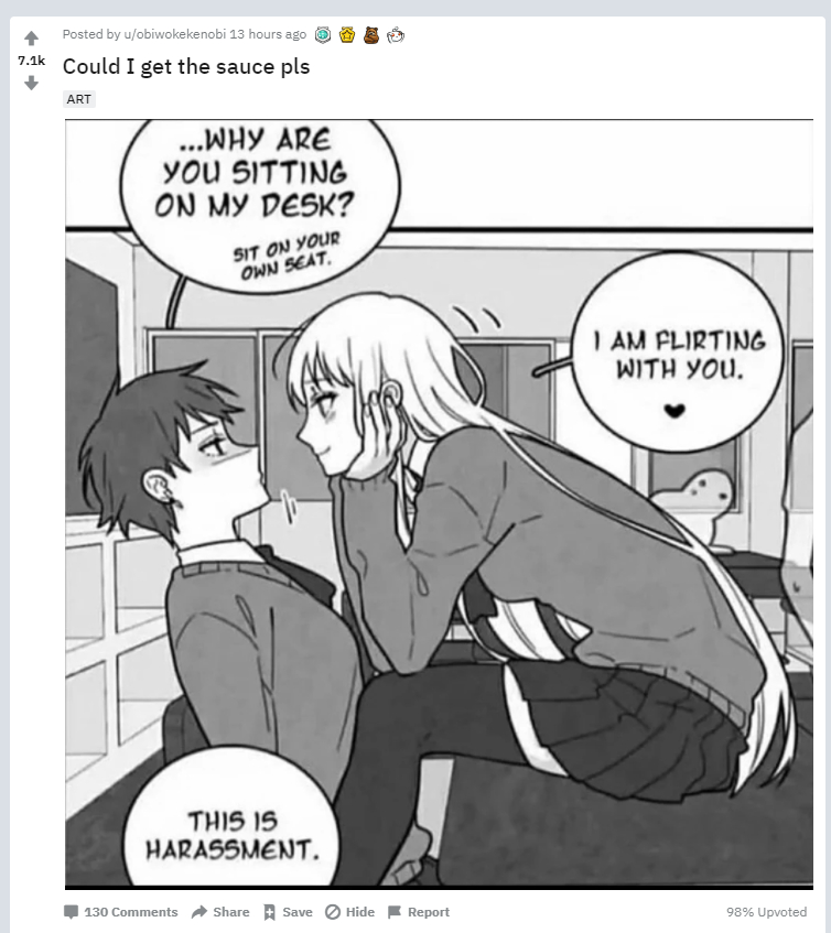 for some reason, reddit really likes this one panel from my comic 