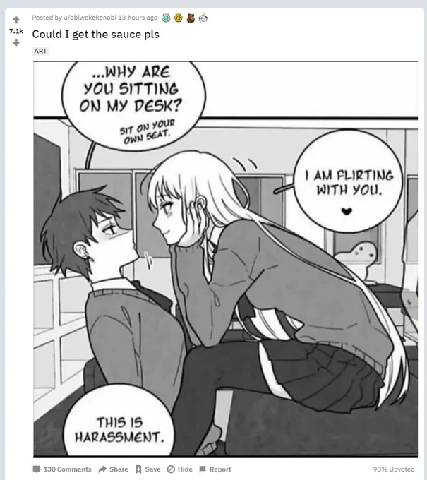for some reason, reddit really likes this one panel from my comic 