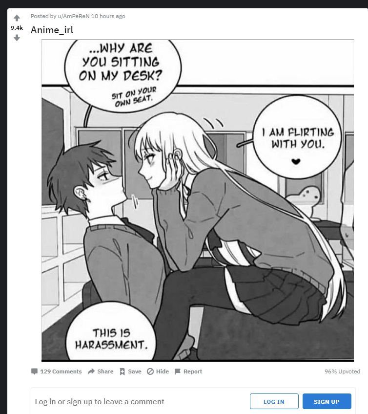 for some reason, reddit really likes this one panel from my comic 