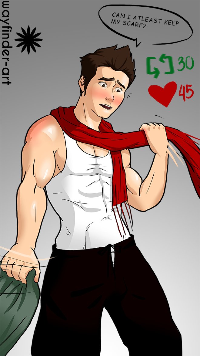 finder_way's tweet photo. Thank for everyone who participated in round 1! Now for Round 2! Should he keep his scarf? haha
.
.
.
.
.
.
#atla #LegendOfKorra #yaoiart #baraart #bara #yaoi #mako #stripchallenge #gay #gayartist #gayart #ArtistOnTwitter #artph #ArtistsofSEA https://t.co/MoSKG1TpNh
