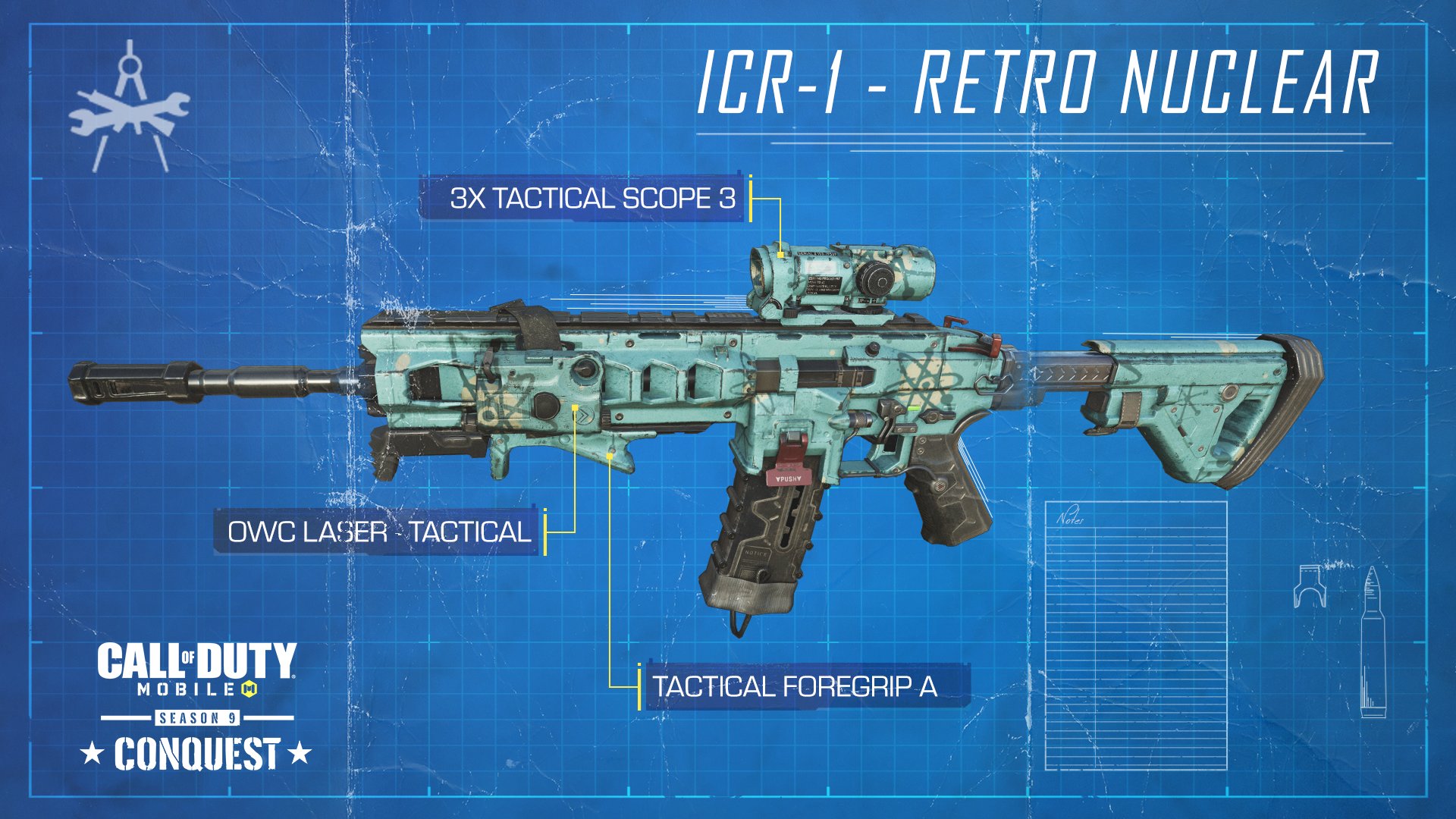 Call Of Duty Mobile Prove Your Mastery Of Assault Rifles Complete The Objectives Reward Icr 1 Retro Nuclear Epic Blueprint Assault Rifle Expert Seasonal