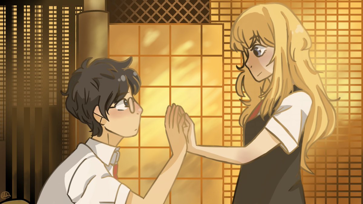 mylilweirdworld's tweet photo. your lie in april (redraw) #art #digitalart #anime https://t.co/8XBaOSucKj