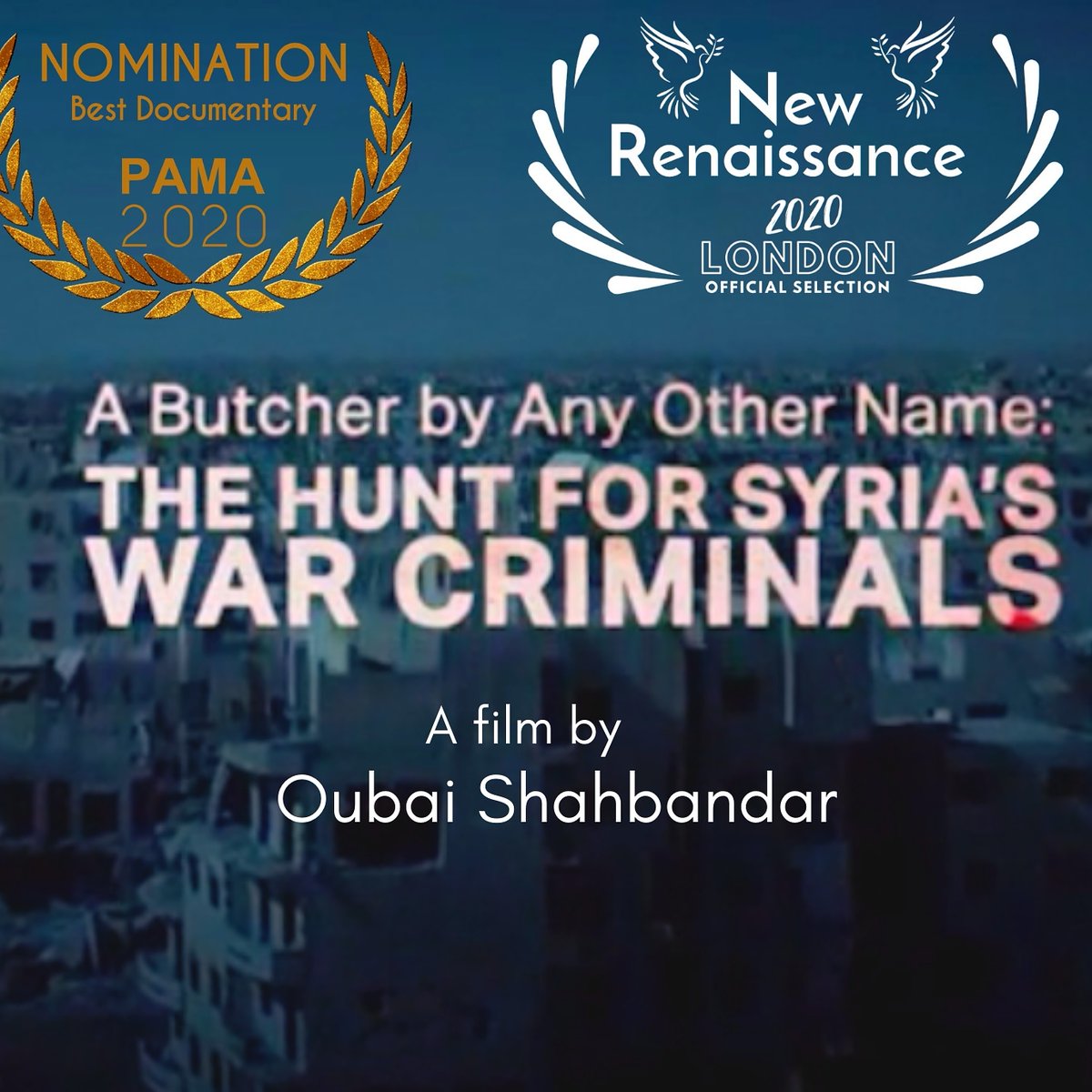 OS26's tweet photo. My award winning documentary on Syria, 'A Butcher by Any other Name' #NeverForget #Syria

https://t.co/LMqHkufJ2g https://t.co/6MQJu4Cphy