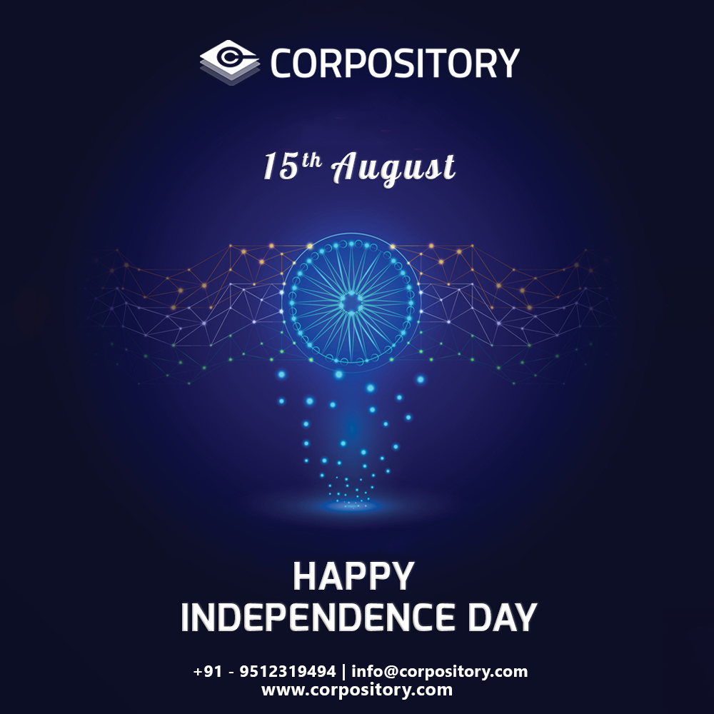 corpository's tweet photo. Let's celebrate the glory of a free India and uphold the pride and honour of being an Indian. Happy Independence Day!
#Corpository #15august #HappyIndependenceDay #IndependenceDay2020 #IndiaIndependenceDay https://t.co/XCTcZkcpCM