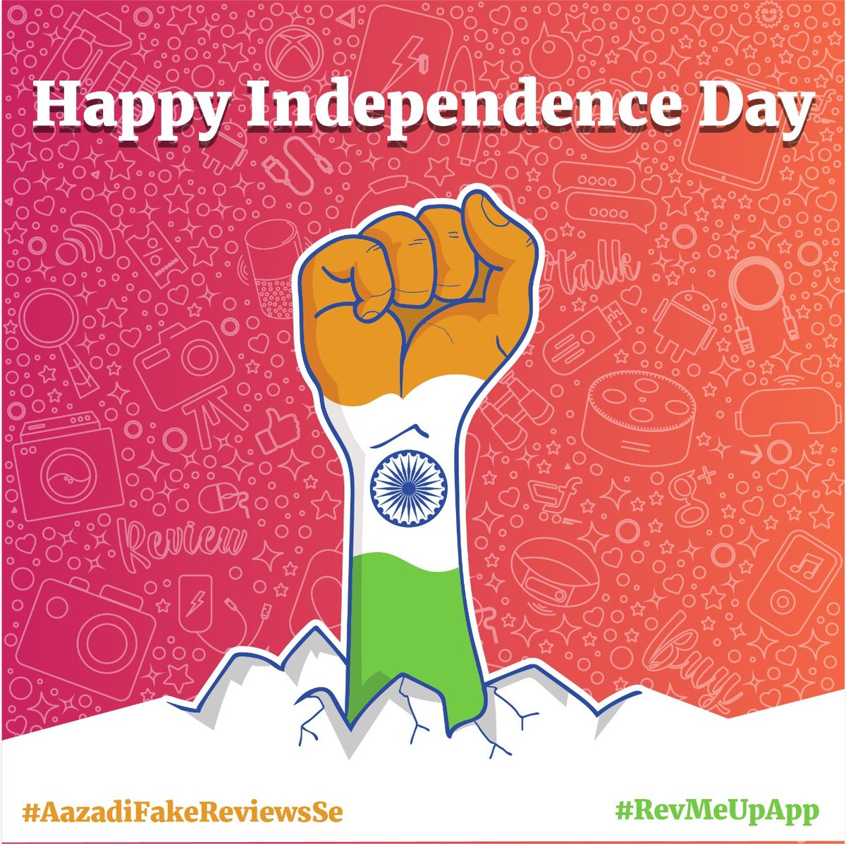 RevMeUp_IN's tweet photo. Join the #reviewlution! Trusted reviews for products that people actually own! Join the #RevMeUp app launch @ 1 PM and grab gifts worth 20k.
#AzadiFakeReviewsSe #AtmaNirbharBharat #MadeInIndia
Join here-
https://t.co/UTWDihi85T https://t.co/9SiKfDfIud