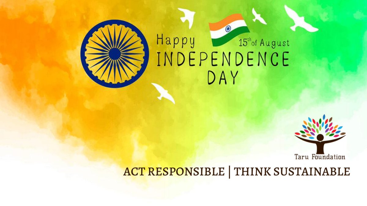 FoundationTaru's tweet photo. Wishing you a Happy Independence Day 2020! Let us honour the struggles of many bravehearts who fought for the country's freedom. Happy Independence Day 2020! Let's salute the martyrs for the sacrifices they made and thank them for giving us our freedom. https://t.co/K9tmRrlDRY