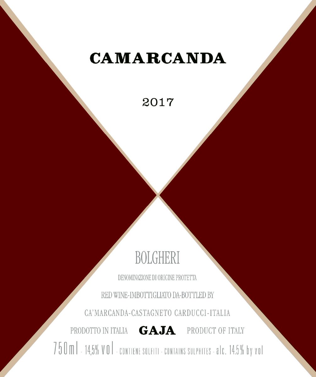 CBolgheri's tweet photo. Discovering the #Bolgheri Rosso of #CaMarcanda (Gaja Family):
🍷 Name: Camarcanda
🍷 Appellation: DOC Bolgheri Rosso
🍷 First vintage ever produced: 2000
🍷 Grapes: 80% Cabernet Sauvignon, 20% Cabernet Franc https://t.co/cqh8P4DUDa