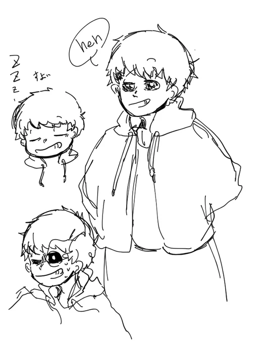 没っちゃったけどこちらの擬人化サンズ君も
顔がいいので見てください 