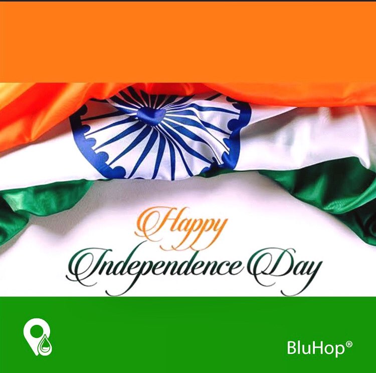 BluHopApp's tweet photo. Happy Independence Day!!
This Independence Day let’s also take a pledge to free ourselves from single use plastic bottles!!
#IndependenceDay #plasticfree #bluhop https://t.co/ak0wzZYefz