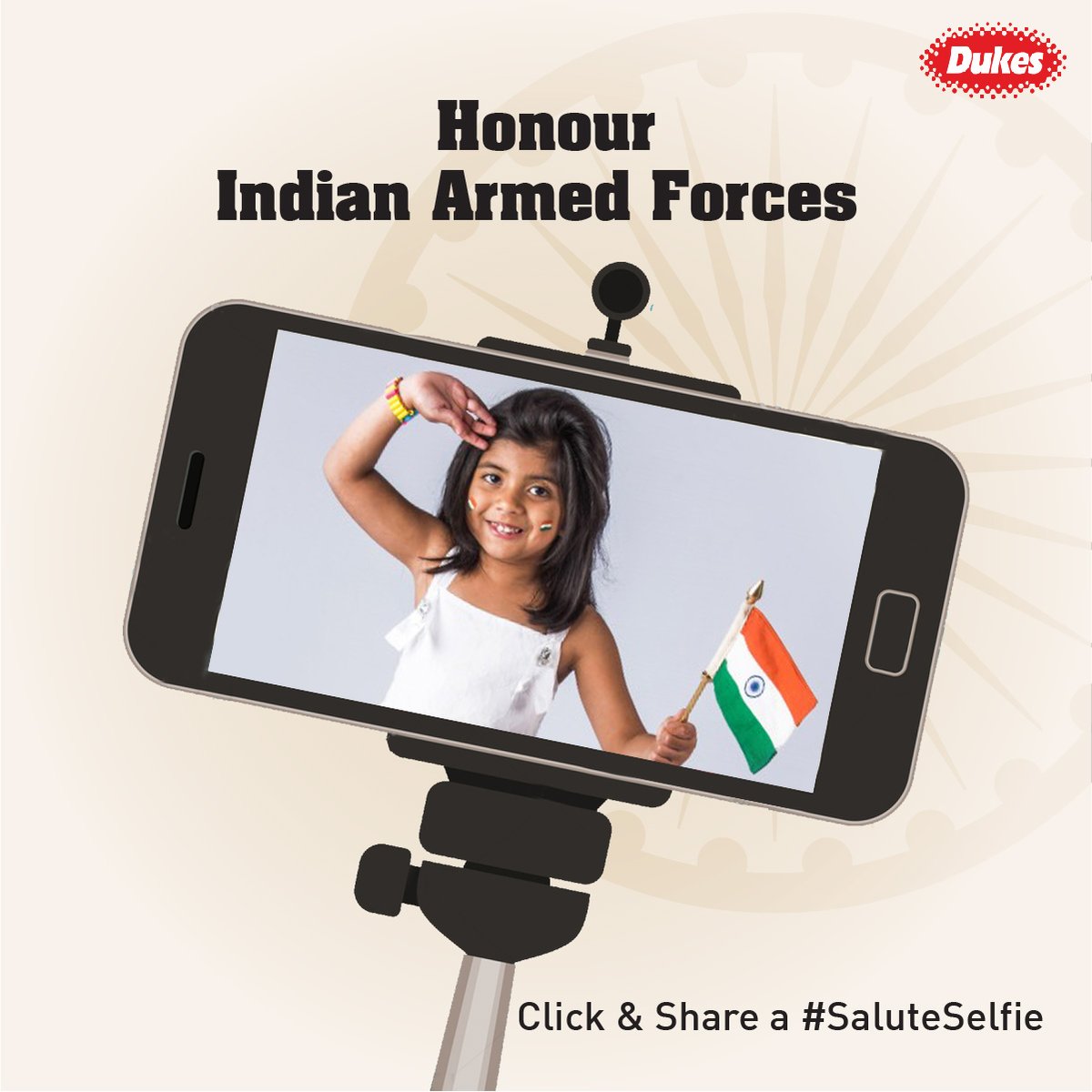 dukesindia1's tweet photo. #ContestAlert
Join us in saluting the real Heroes of our Nation. Click a Selfie while Saluting in the honour of Indian Armed Forces, and upload it here, in the comment section.
#SaluteSelfie #SamePride #DifferentSalute #IndianArmedForces #Respect #DukesIndia #IndependenceDay https://t.co/GLUWAgPwBW
