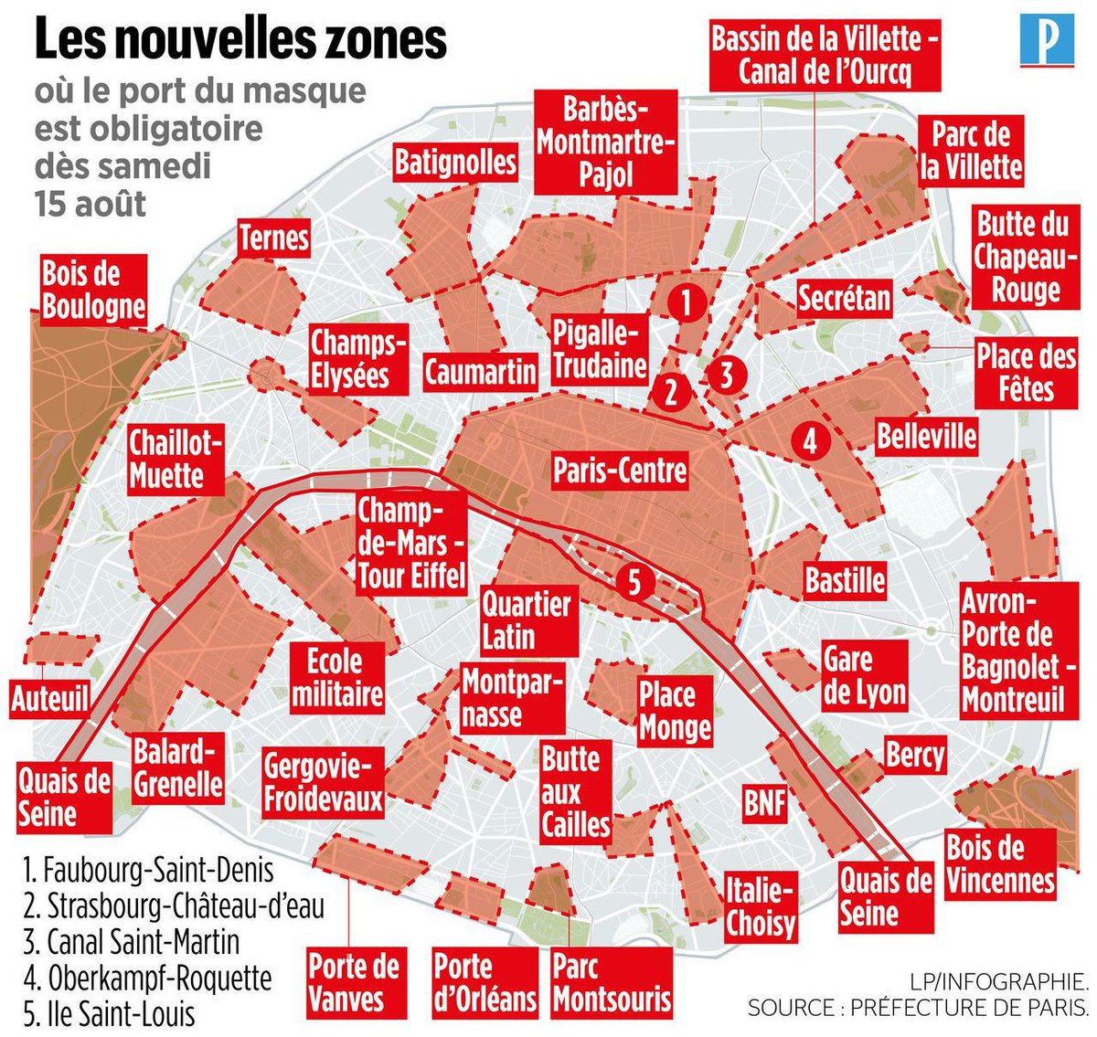 le_Parisien's tweet photo. [Direct] 😷 Le port obligatoire du masque de protection, déjà en vigueur dans plusieurs endroits dans la capitale, a été étendu à partir de ce samedi à 8 heures à plusieurs zones de la capitale > https://t.co/U9zZRq5ZUr https://t.co/aoiNLOsaip
