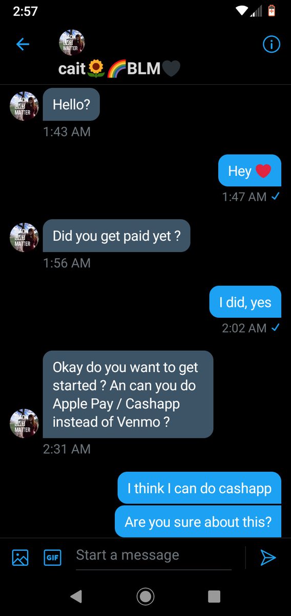 Dw, the ss I gave her shows nothing sensitive enough for her to use any numbers. It& #39;s literally just the amount of $ in my bank rn because I wanted to see what she& #39;d do. And she came thru with a fake asf looking "bank statement" for "proof".