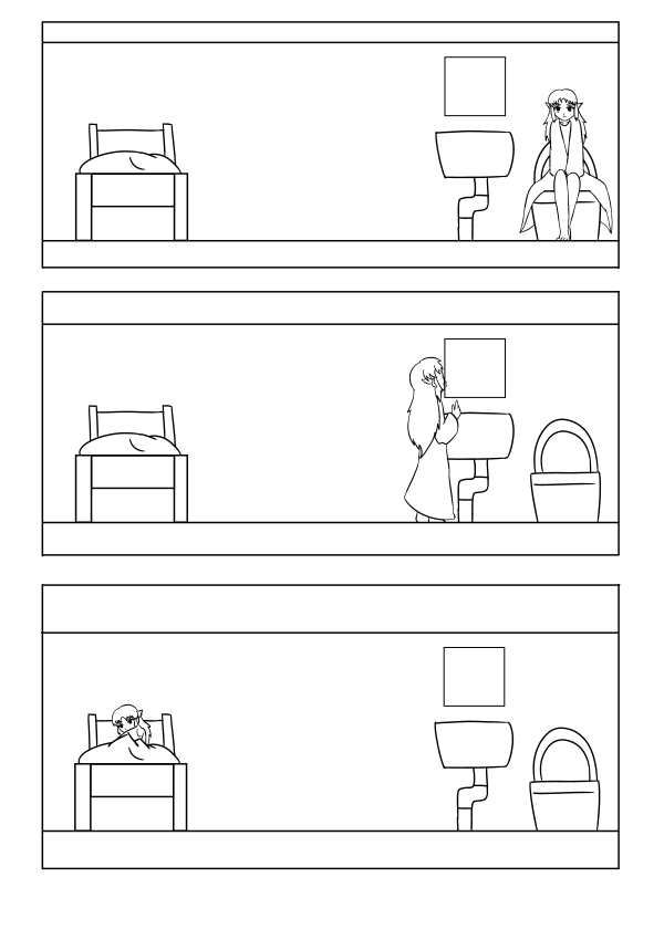 ②
#創作漫画 
#絵描きさんと繋がりたい 