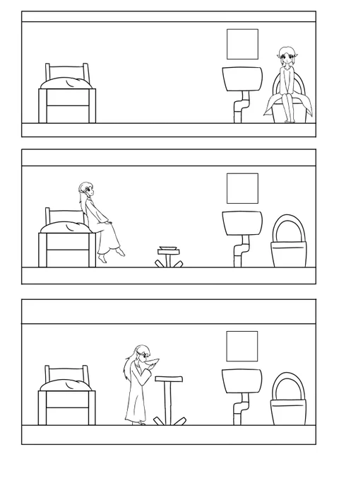 ②
#創作漫画 
#絵描きさんと繋がりたい 