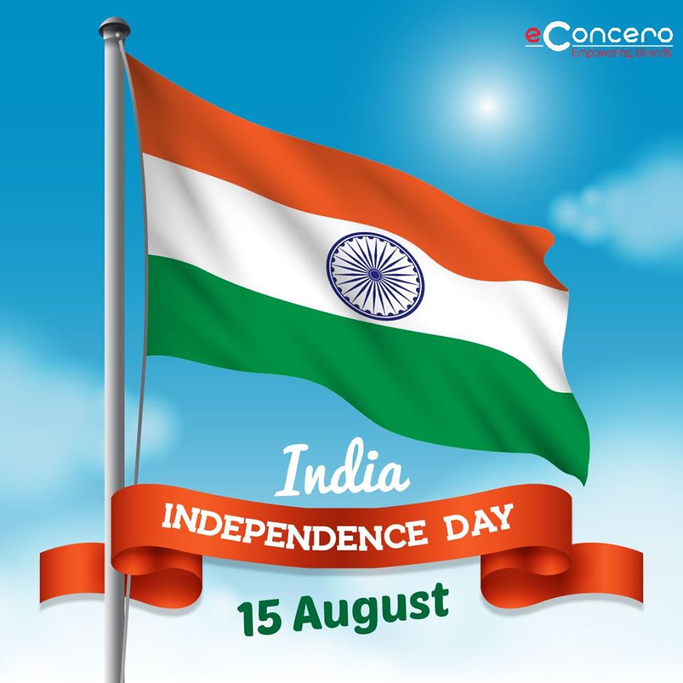 eConcero's tweet photo. Feel the pride of being part of such a glorious nation. Let's salute the nation on this Independence Day!

#happyindependenceday #independenceday #independenceday2020 #india #proudtobeindian #econcero https://t.co/7pT8fD672J