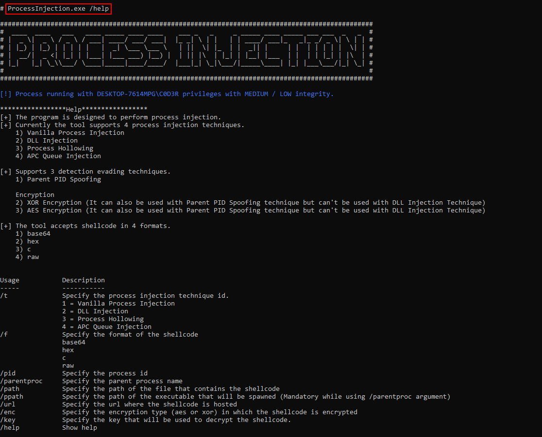 ptracesecurity's tweet image. Process Injection Tool Updates   3xpl01tc0d3r.blogspot.com/2020/08/proces…  #Pentesting #RedTeam #WindowsAPI #Infosec