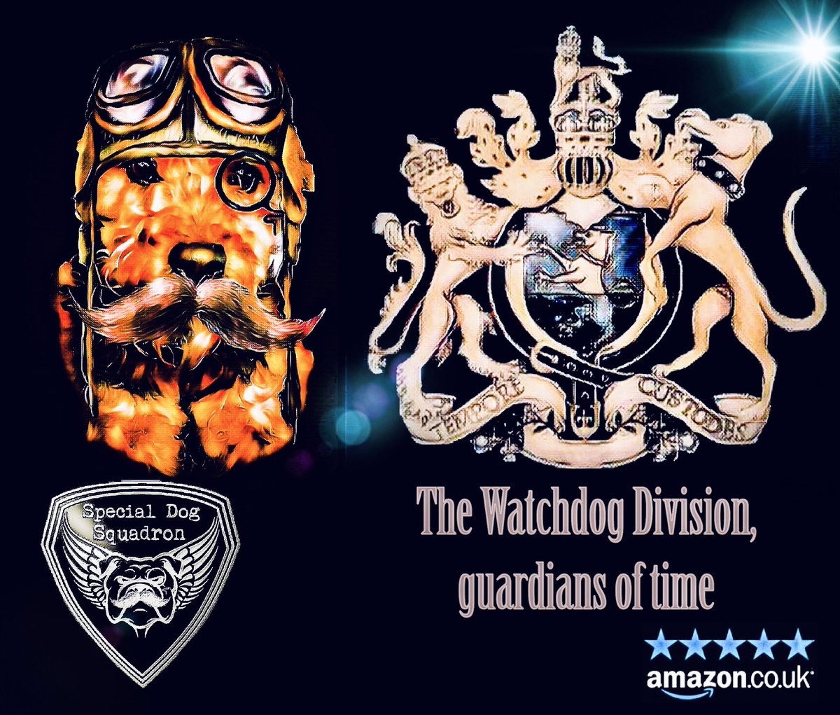OfCanine's tweet photo. An ancient canine order, time travel, a mystery thriller with humour, what more could you ask for? 

#specialdogsquadron #dogs #doggo #book #books  #dog #bookworm  #read #bookish #booksforkids #kidsbooks #booksforchildren #YAread #midgraderead #childrensbooks #kidsreading https://t.co/oAQstEooFm