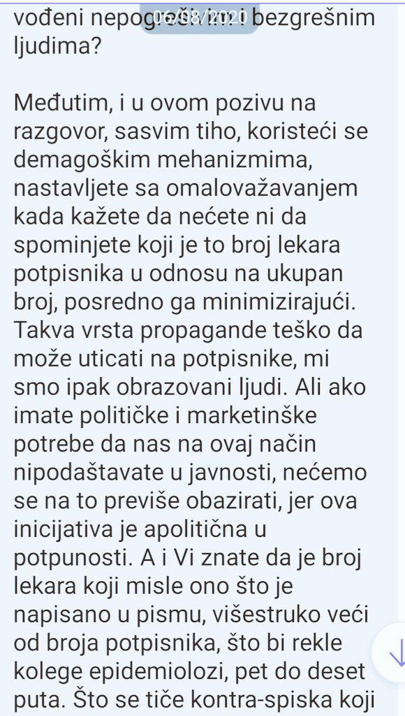 UjedinjeniRS's tweet photo. Nalazimo se usred #Covid_19
pandemije. 
Svaka odluka doneta o merama mora biti 
❗savesna, ❗profesionalna❗što efikasnija❗

Da li je politika iseljena iz KŠ? 
Nije.
Nije
Nije.

Mesec dana smo strpljivi, #UjedinjeniProtivKovida i tražimo ispunjenje 6 zahteva. 
Vreme je.
⌛⬇️ https://t.co/RL5tnmy7e0