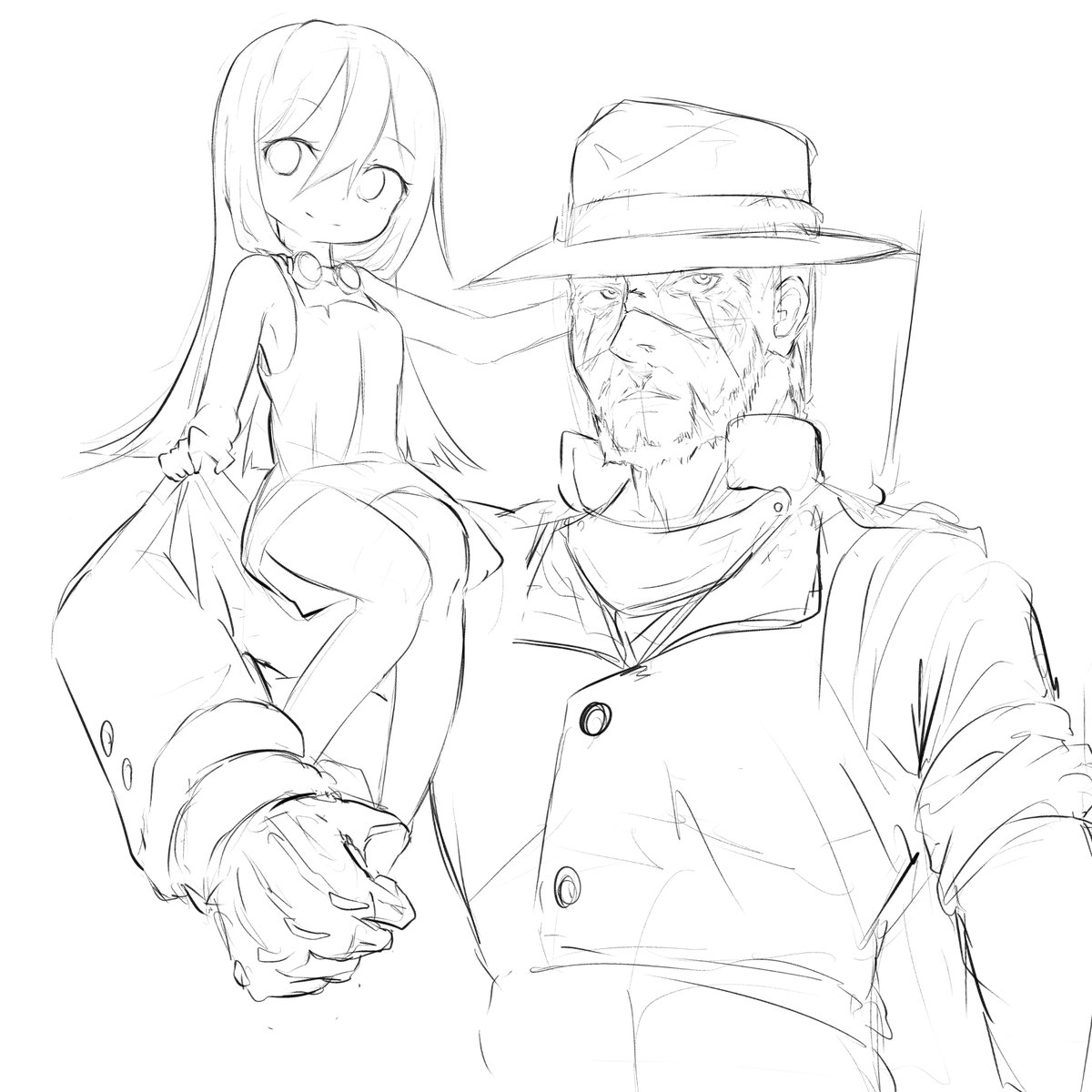 老兵とロリってのがまた好きでね 