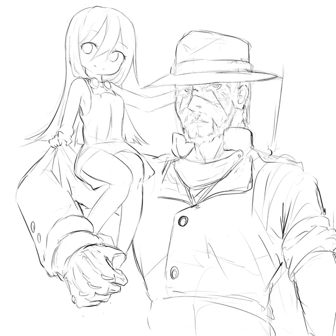 老兵とロリってのがまた好きでね 