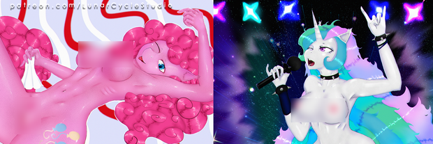 mlp_Singularity's tweet photo. LCS ninth pack with NSFW content added is now available for Tier 1 Patrons. Princesses and sugar:
https://t.co/RCMI0lz9WX
#mlpfim #mylittlepony #brony #pegasister #bronies #lunaprincess #celestiaprincess https://t.co/IVD02KdIbC