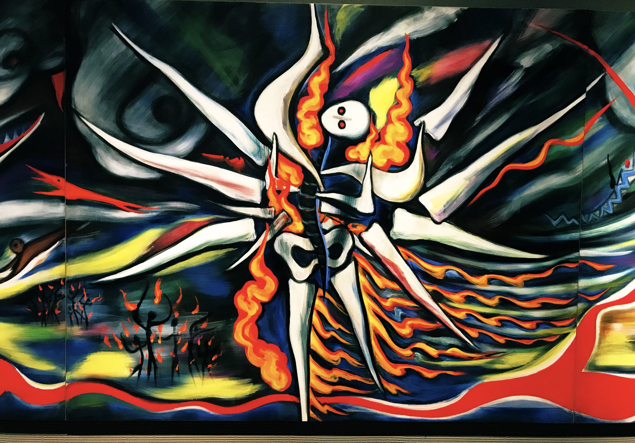 Bestmusic A Twitteren 岡本太郎の名言 芸術は爆発だ 渋谷駅にも展示がある 明日の神話 凄いパワフルなアート作品で素晴らしいです ｏ 岡本太郎 明日の神話 アート 芸術は爆発だ T Co Ovrdjqh01h Twitter