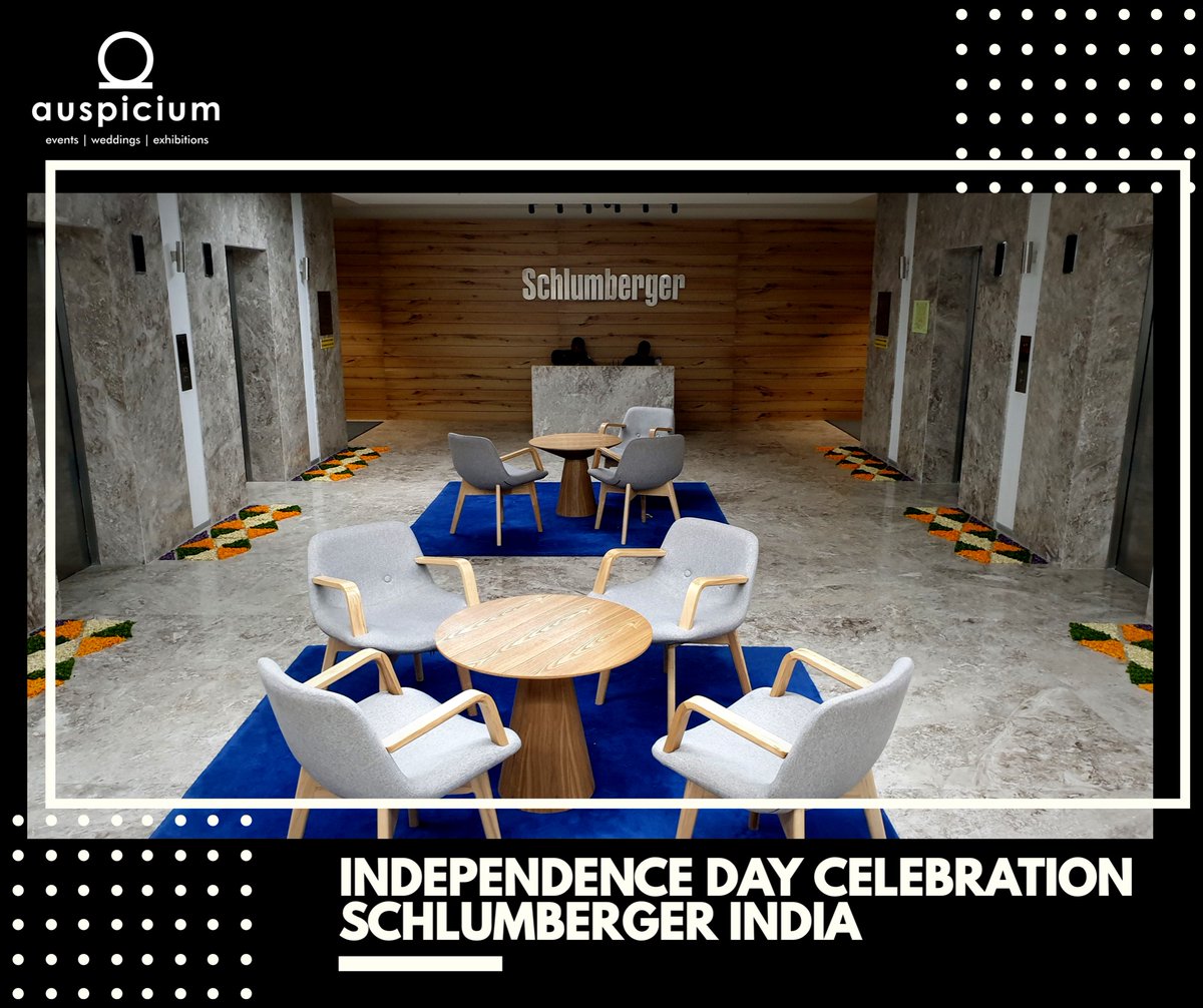 Independence Day Celebration at Schlumberger India 🇮🇳- Planned and Executed by Team Auspicium. 

#independenceday #happyindependenceday #successfulevent #eventplanning #corporateevents #corporate #greatsuccess #auspicium #innovation #schlumberger