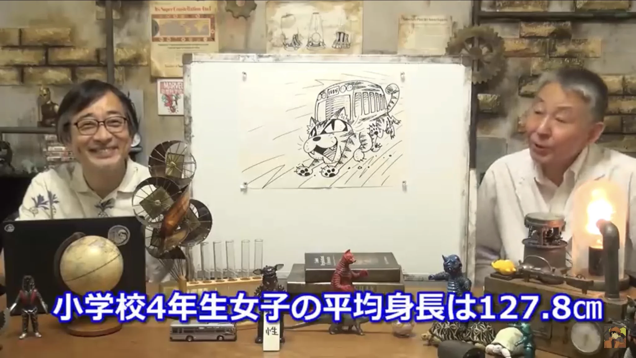 @serizawa52 柳田理科雄先生によると、トトロは2m53cmらしい 