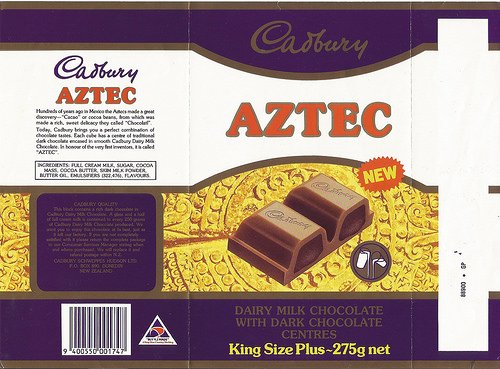 The MD guide to the 20 greatest chocolate bars of all time. In order. Number 13The Aztec Bar
