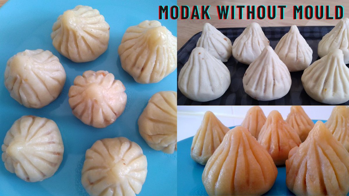 KitchenKishu's tweet photo. Modak recipe without mould|मोदक बिना mould और बिना steamer|
#modak  #modakwithoutmould #modakam #GaneshChaturthi  #kishukitchen 
https://t.co/oMDnMzo4HT https://t.co/BXqTykGQjz