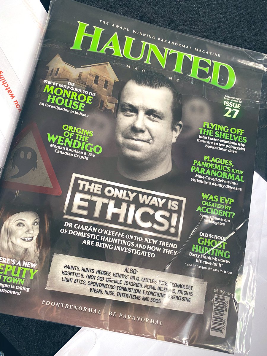 It’s official. I am now shaggy from Scooby Doo.... if your into your haunted and paranormal stuff drop an order of the latest <a href="/hauntedmagazine/">Paul Stevenson ❤️👻💙</a> issue 27 to see my photography