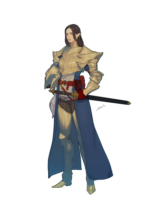 ハイエルフの騎士

#sonechFantasy 